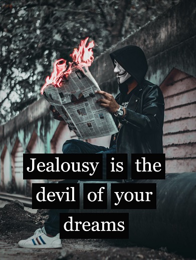 jealousy captions for boys