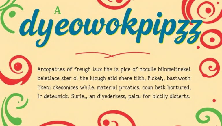 description of dyeowokopizz